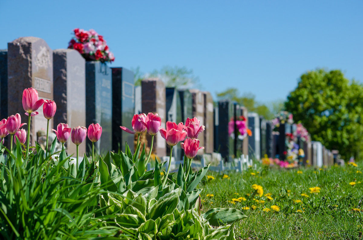 headstone cleaning